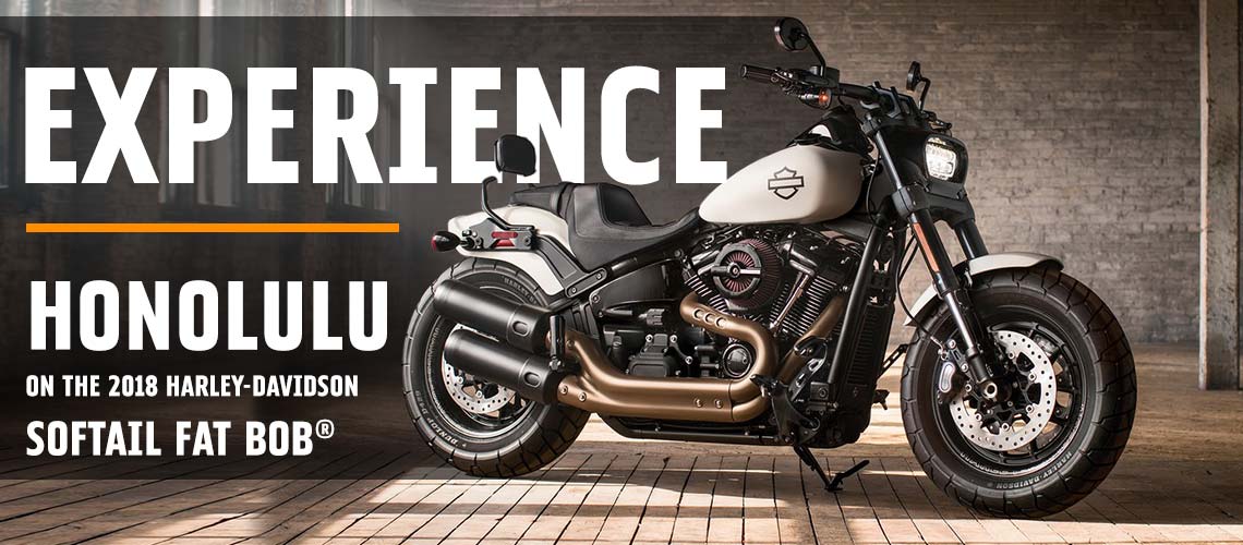 Grab Life by the Bars in the All-New Harley-Davidson® Softail® Fat Bob®