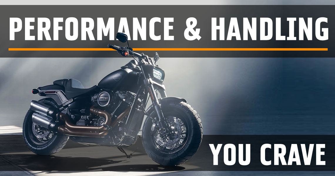 Grab Life by the Bars in the All-New Harley-Davidson® Softail® Fat Bob®